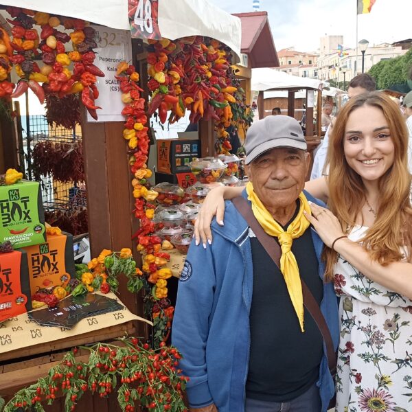 Mein Nonno und ich in Diamante